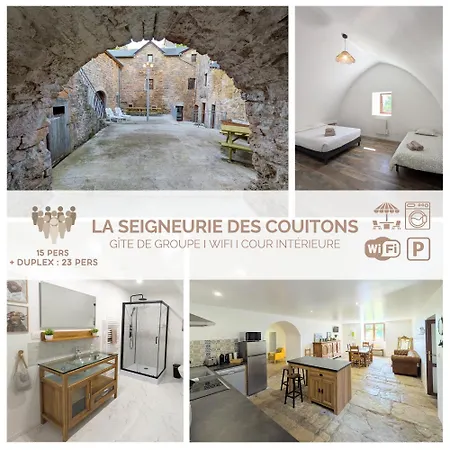 La Seigneurie Des Couitons I 15-23 Pers I Wifi I Nature Casa vacanze Sévérac-le-Château